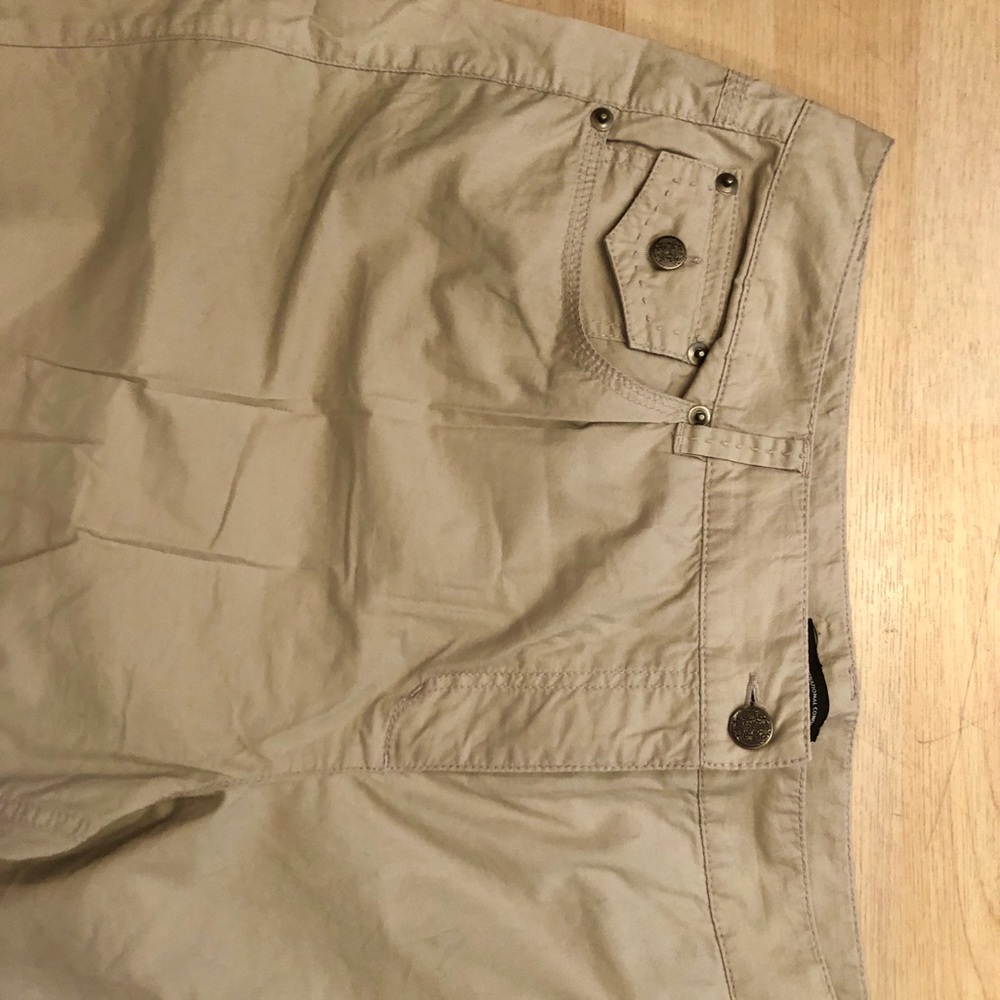 Lt Tan INC Adjustable 3/4 or Full Length Pants - Picture 5 of 6